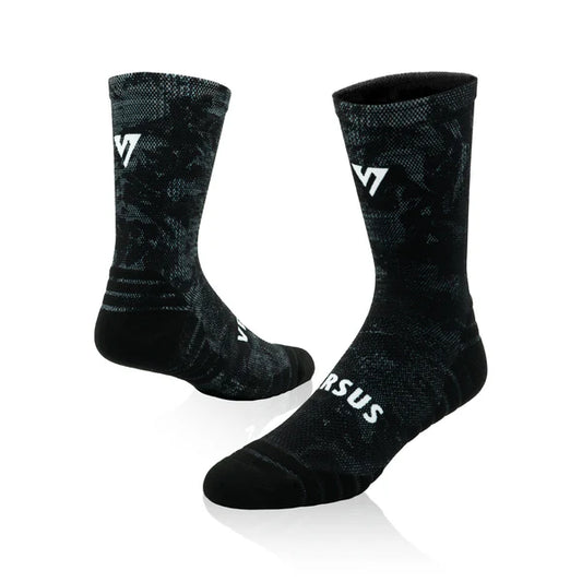 Versus Black Viper Active Crew Socks 8-12