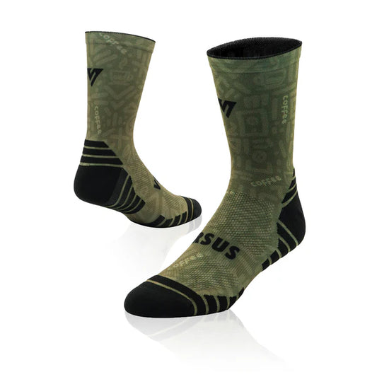 Versus Coffee Active Crew Socks 8-12