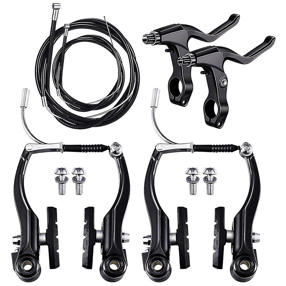 V Brake + Outer Cables + Lever + Front & rear Brake Cable Bike Bra